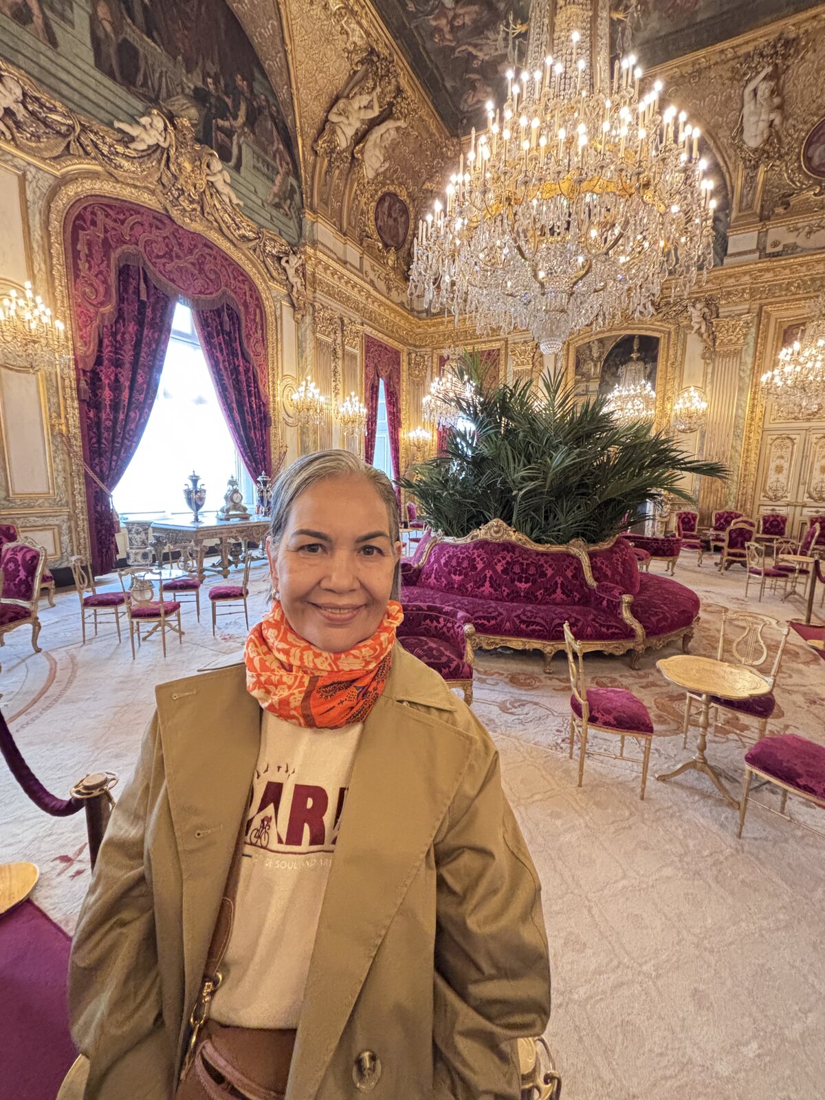 Momento de viagem em Paris