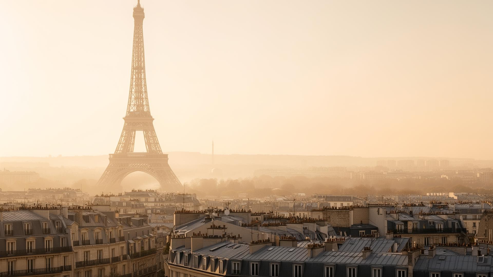 Paris ao entardecer
